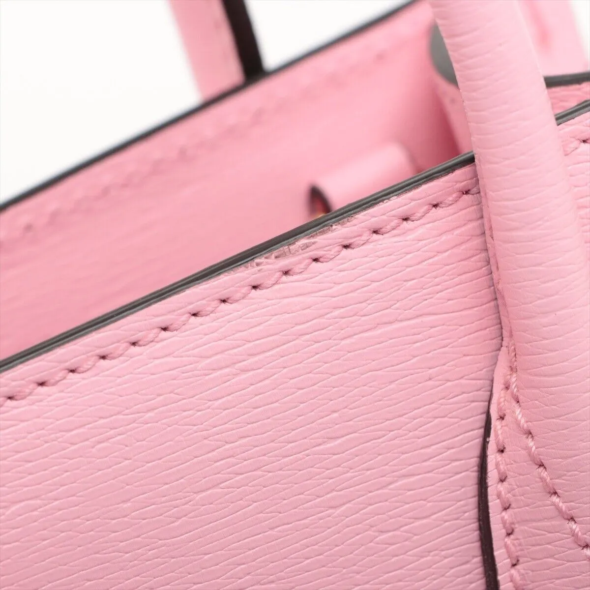 Gucci Leather 2 Way Handbag Pink Bananya