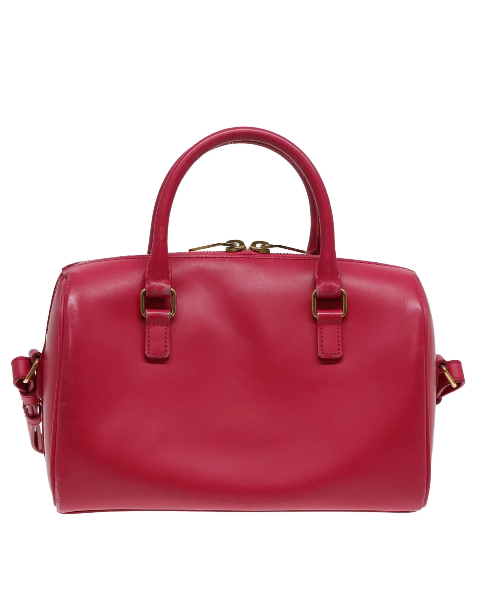 Leather Baby Duffel Hand Bag 2-Way