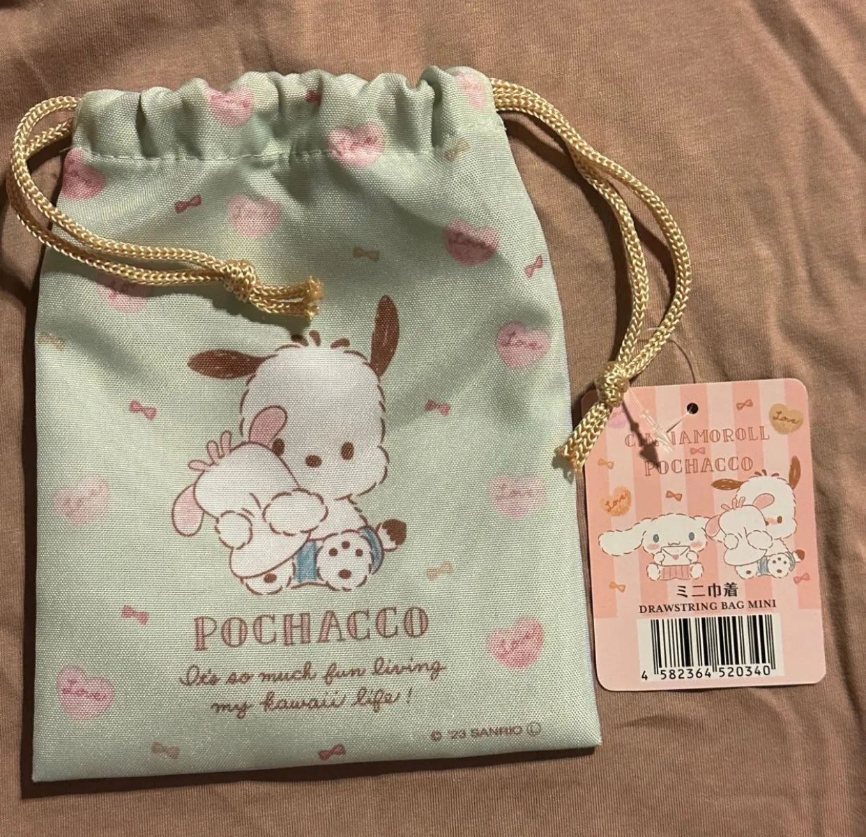 Sanrio Characters Mini Drawstring Bags