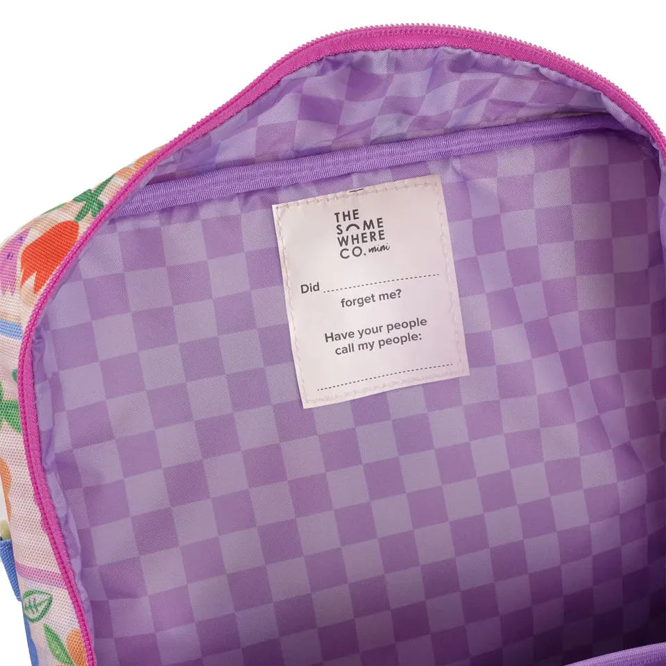 THE SOMEWHERE CO FLOWER GARDEN MINI ADVENTURE BACKPACK