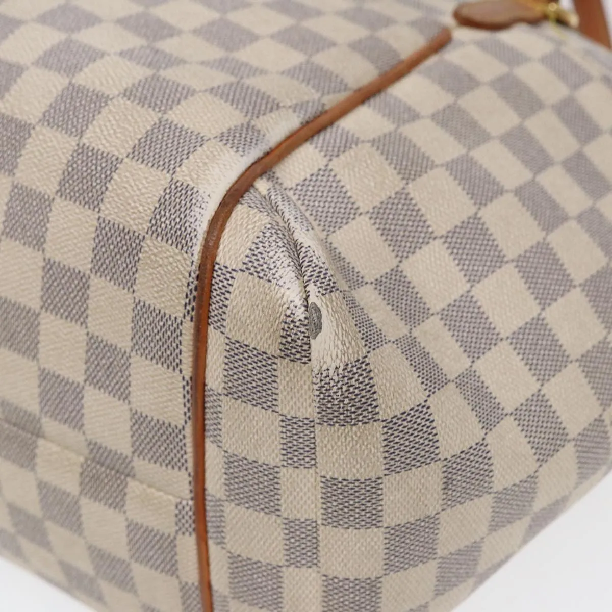 Trendy Inspired Louis Vuitton Damier Azur Totally Mm Tote Bag N51262 Lv Auth Bs17700