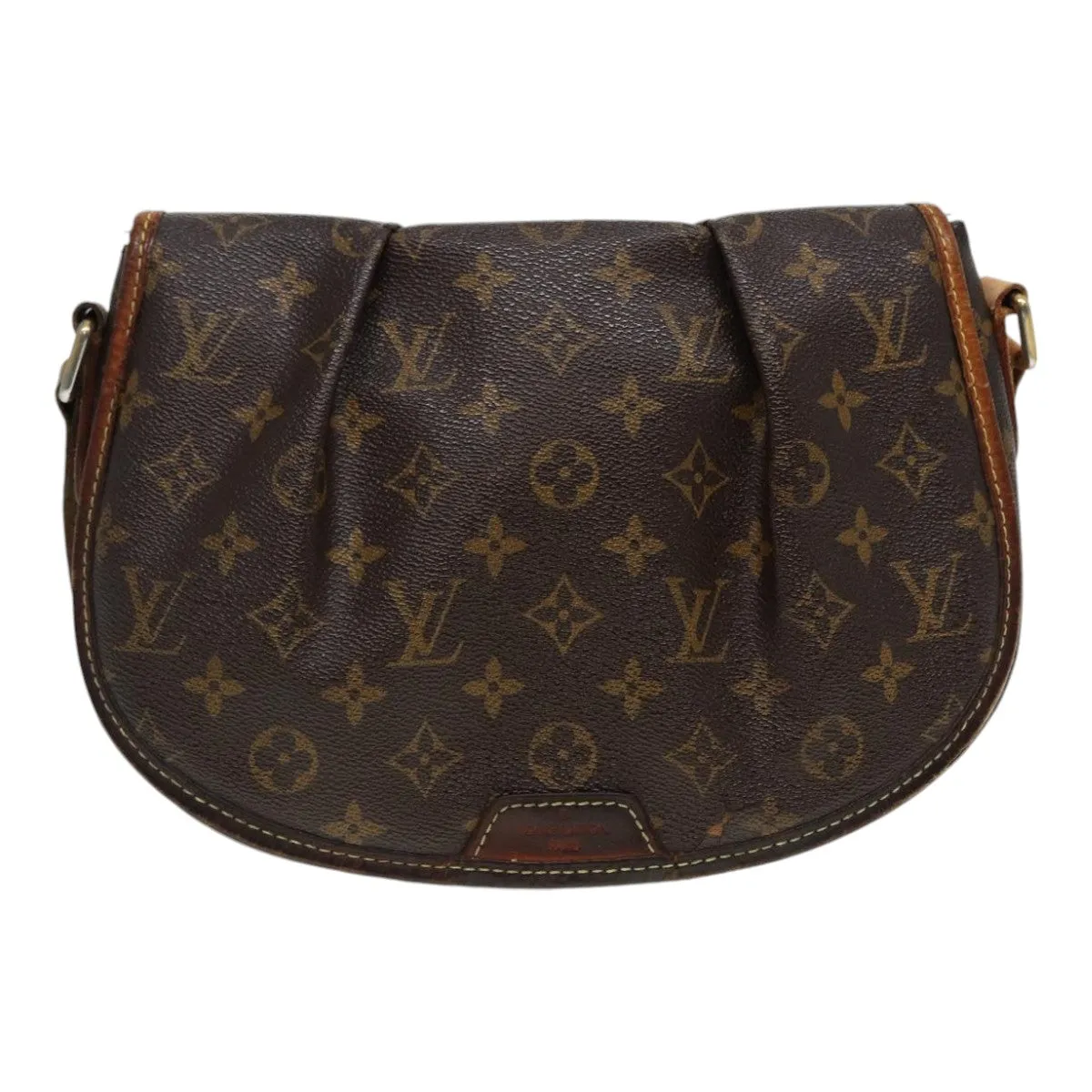 Trendy Inspired Louis Vuitton Monogram Menilmontant Pm Shoulder Bag M40474 Lv Auth 89108