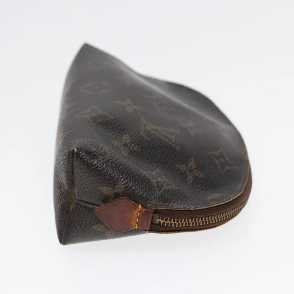 Trendy Inspired Louis Vuitton Monogram Pochette Cosmetic Pm Cosmetic Pouch M47515 Lv Auth 85299