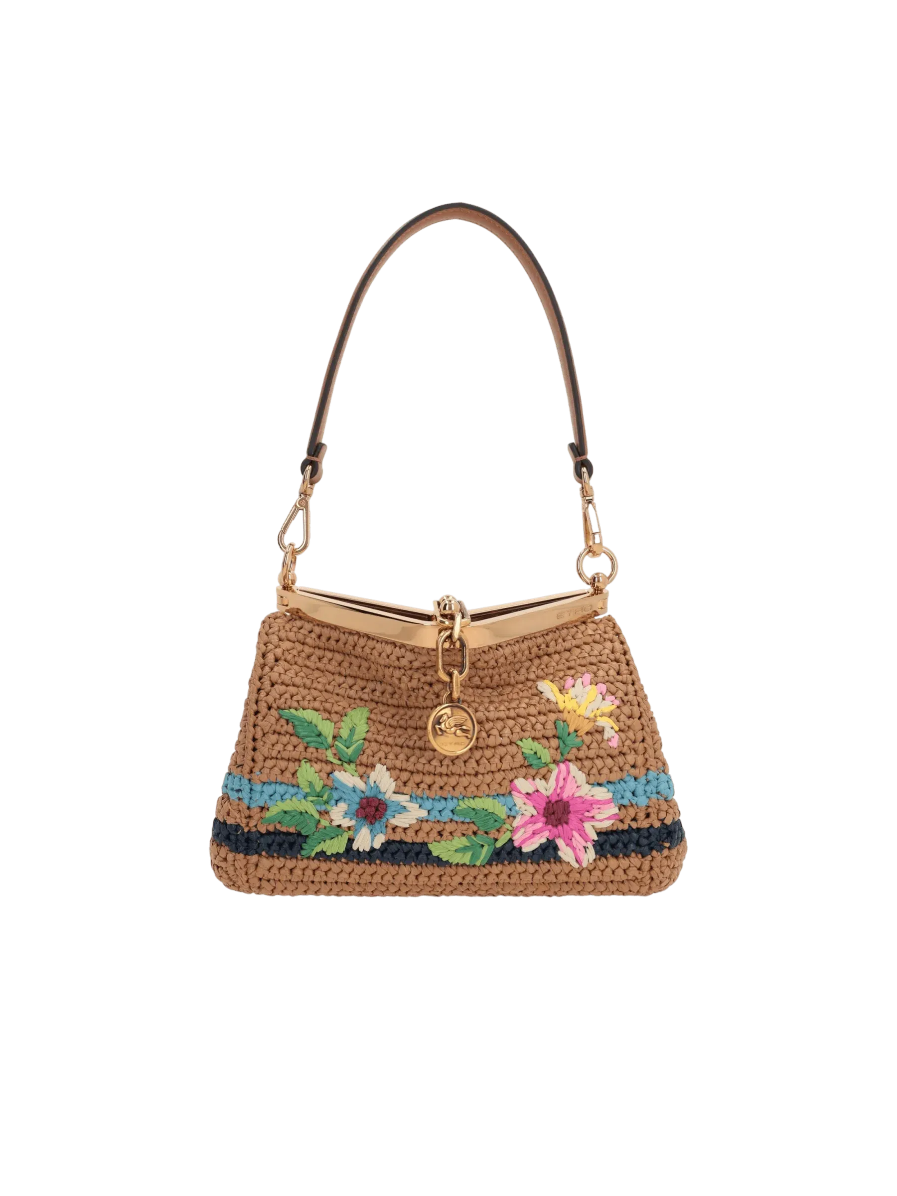 Vela Raffia Mini Bag