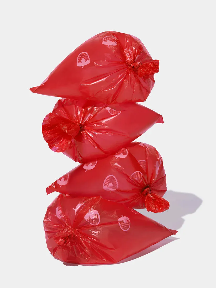 Vetreska - Strawberry Scented Poop Bag Dispenser (with 7 Rolls)